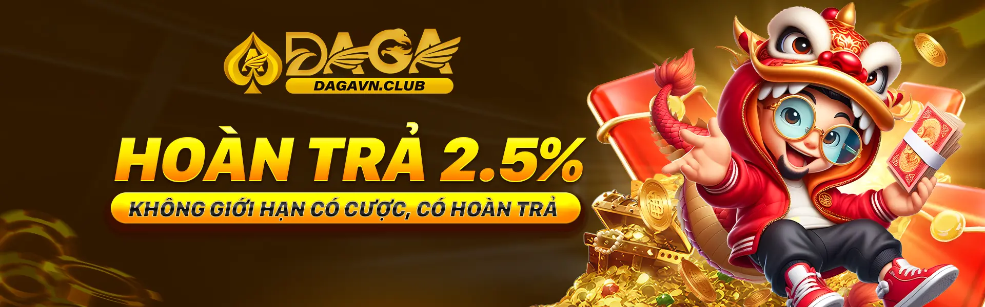 Hoàn trả lên tới 2.5%